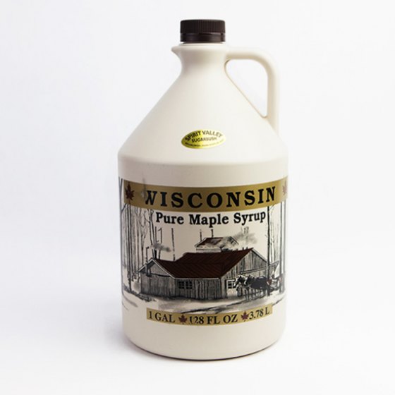 Spirit Valley Wisconsin 100% Pure Maple Syrup-128 oz.