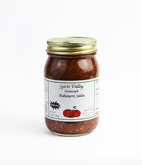 Spirit Valley Habanero Salsa-16 oz.