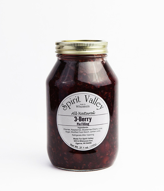 Spirit Valley 3-Berry Pie Filling