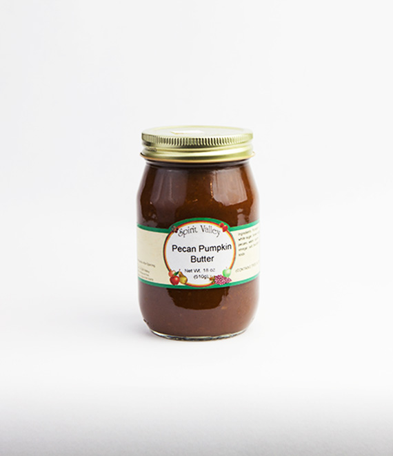 Spirit Valley Pecan Pumpkin Butter-18 oz