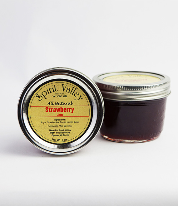 Spirit Valley Strawberry Jam-9oz Spirit Valley Strawberry Jam-9oz