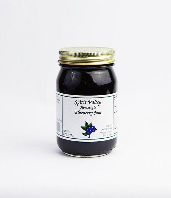 Spirit Valley Blueberry Jam-20oz Spirit Valley Blueberry Jam-20oz