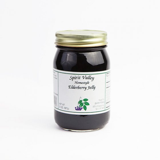 Spirit Valley Elderberry Jam–20oz