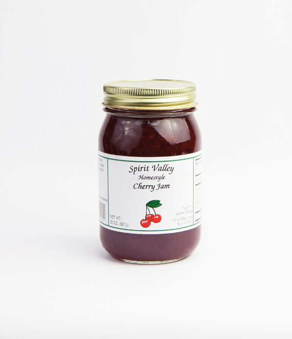 Spirit Valley Cherry Jam-20oz