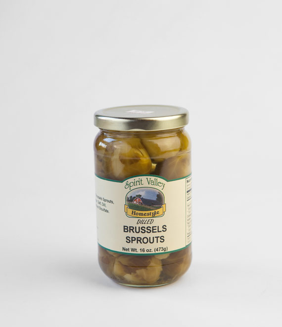 Spirit Valley Dilled Brussels Sprouts 16 oz. Spirit Valley Dilled Brussels Sprouts 16 oz.