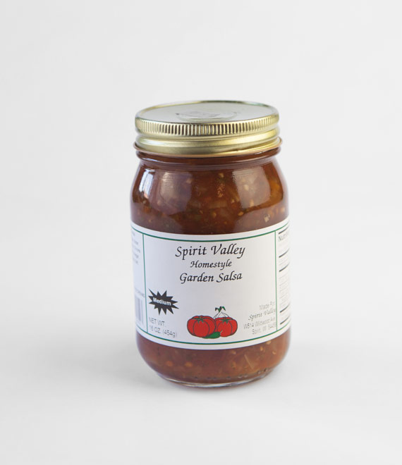 Spirit Valley Homestyle Medium Garden Salsa 16oz. Spirit Valley Homestyle Medium Garden Salsa 16oz.