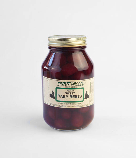 Pickled Sweet Baby Beets 32 oz.