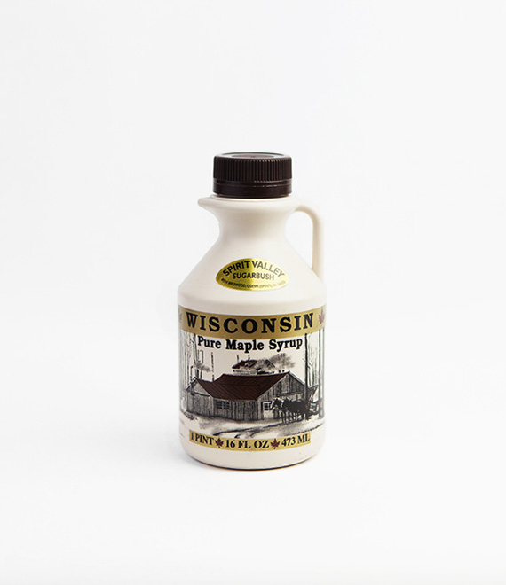 Spirit Valley Wisconsin 100% Pure Maple Syrup-16 oz. Spirit Valley Wisconsin 100% Pure Maple Syrup-16 oz.