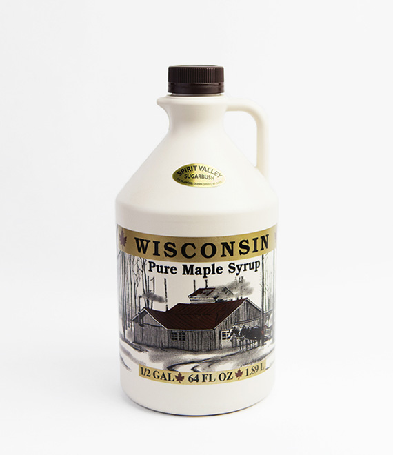 Spirit Valley Wisconsin 100% Pure Maple Syrup-64 oz.