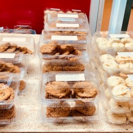 Cookies offered at Sunrise Orchards