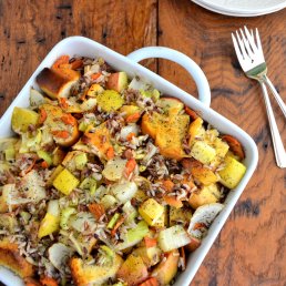 Apple Sweet Potato Gratin With Pecans