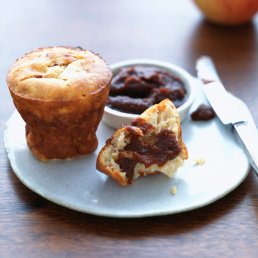 Apple Bacon Popovers