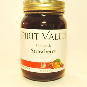 Spirit Valley Strawberry Jam-20oz