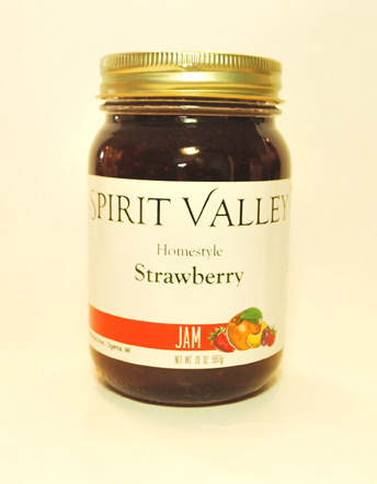 Spirit Valley Strawberry Jam-20oz
