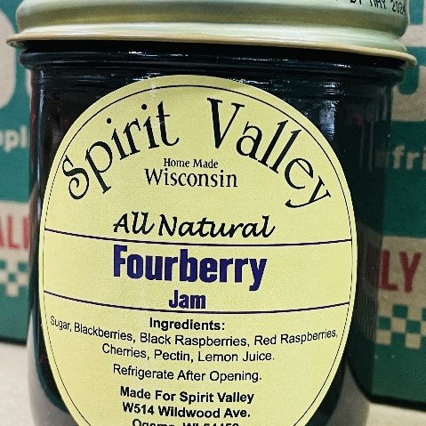 Spirit Valley Fourberry Jam-9oz