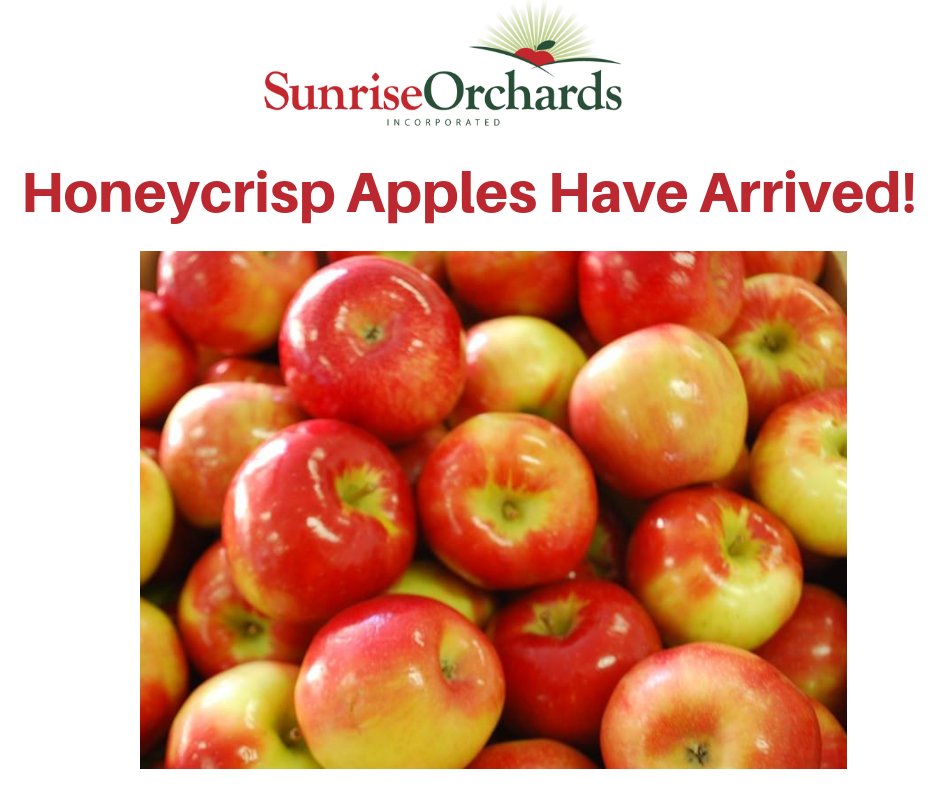 Honeycrisp Apples Are in Stock Today September 2, 2021!