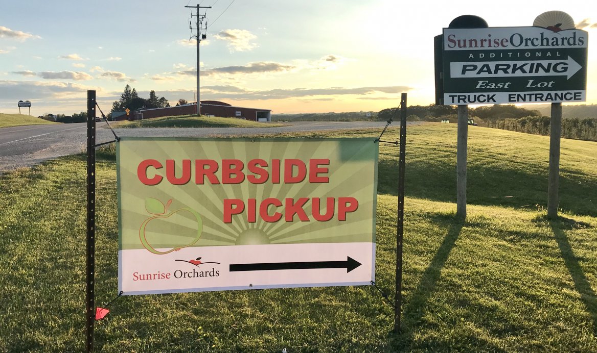Curbside Pickup Available Weekends thru October 24, 2021