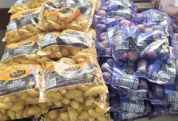 Potatoes in Stock Now - Fingerling's to Jumbo Bakers to Sweet Potatoes!