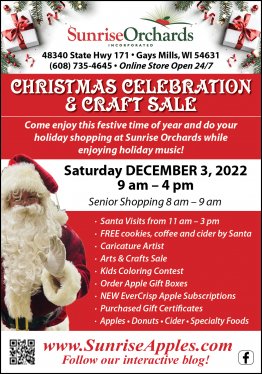 Christmas Celebration & Craft SALE - Saturday Dec 3rd + Weekend Specials!