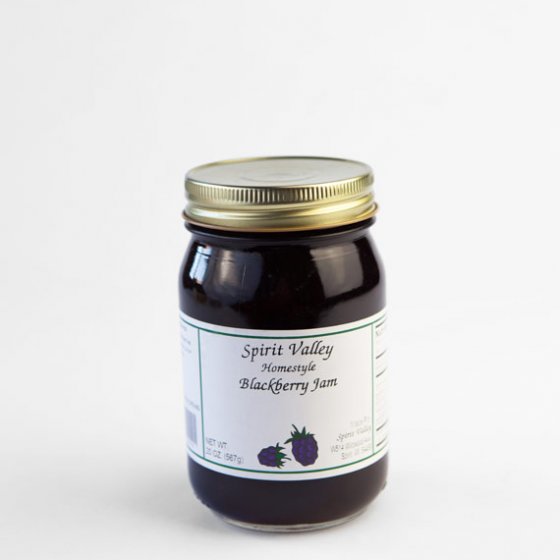Spirit Valley Blackberry Jam-20oz