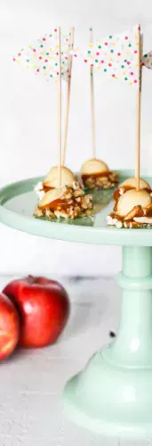 Caramel Apple Bites