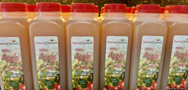 Is Sunrise Orchards Cider Pasteurized?