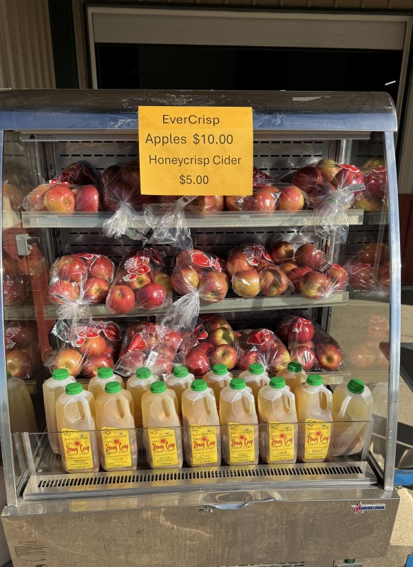 Apples & Cider Available until May 16th!