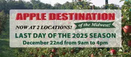 Last Day of the 2025 Season: 9am-4pm