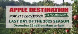 Last Day of the 2025 Season: 9am-4pm