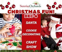 Christmas Fun: Santa, Cookie Decorating & Craft Show