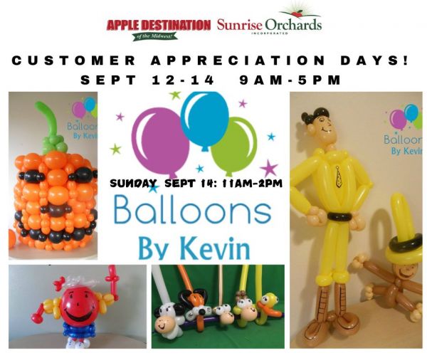 Customer Appreciation Days! (Both Locations) September 12-14  (9AM-5PM)
