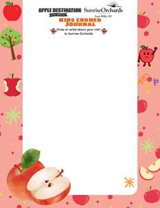 Journal pages for kids