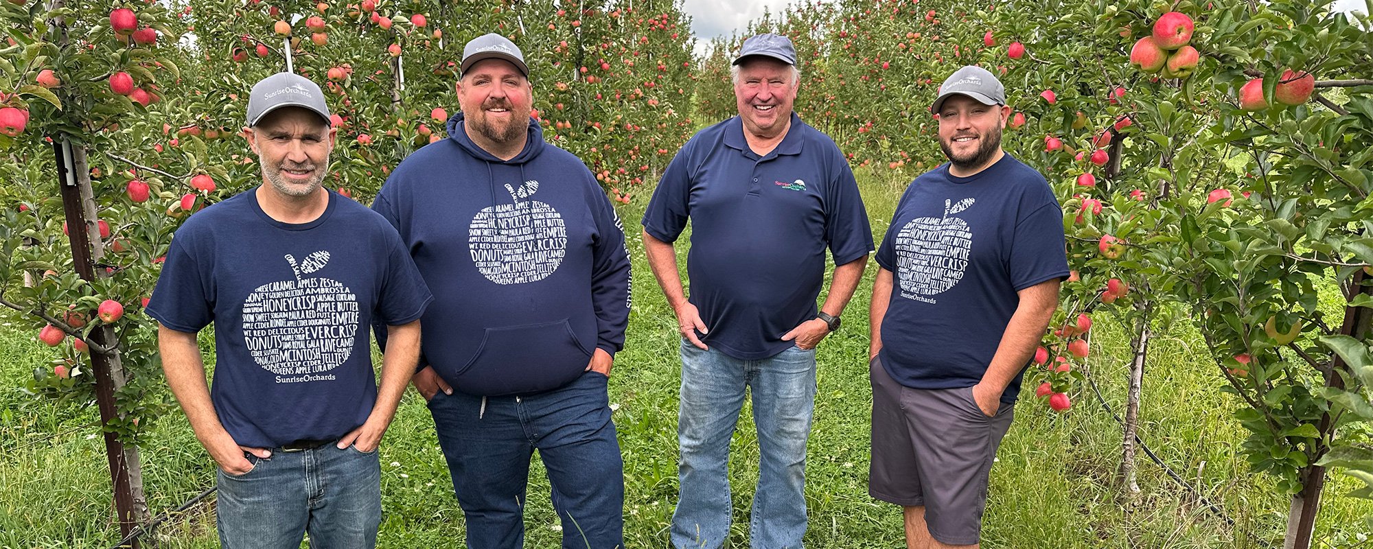 Owners of Sunrise Orchards