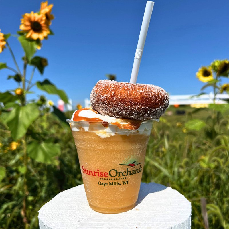 Slushy Supreme at Sunrise Orchards