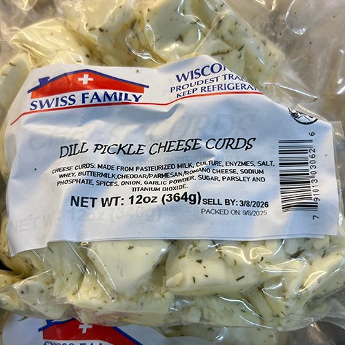 Dill pickle cheese curds