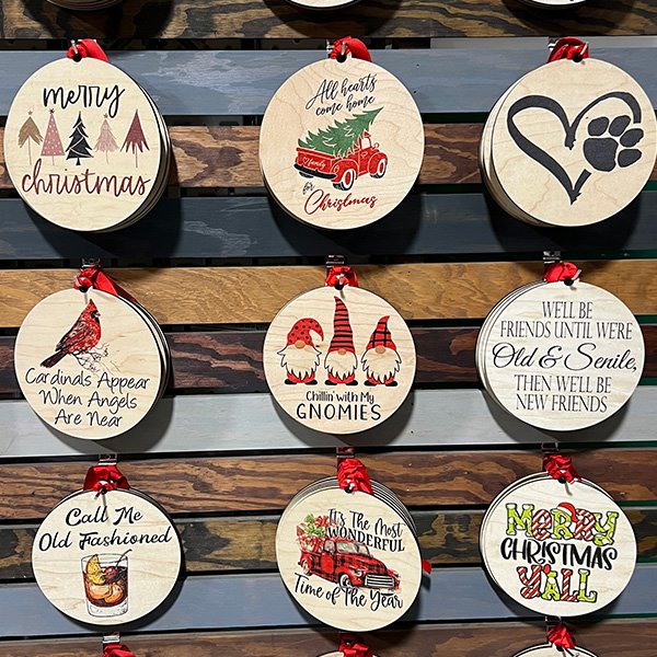 Sunrise Orchards Gifts - Christmas Ornaments