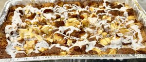 Day Old Apple Cider Donut Pudding with EverCrisp Apples