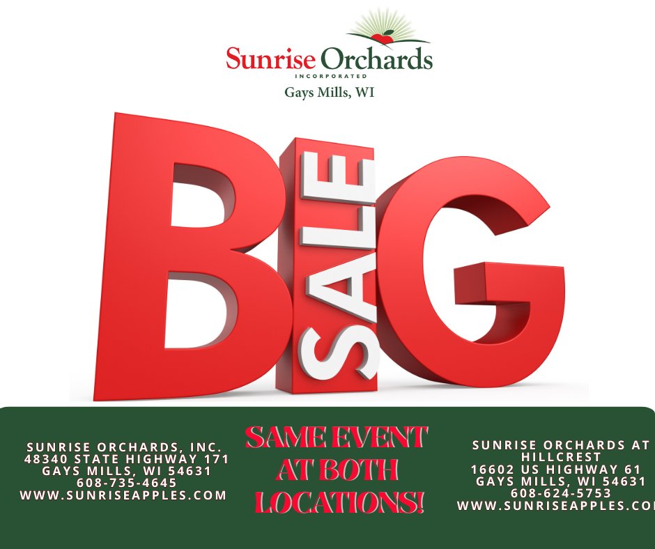 BIG SALE NOW Thru December 22