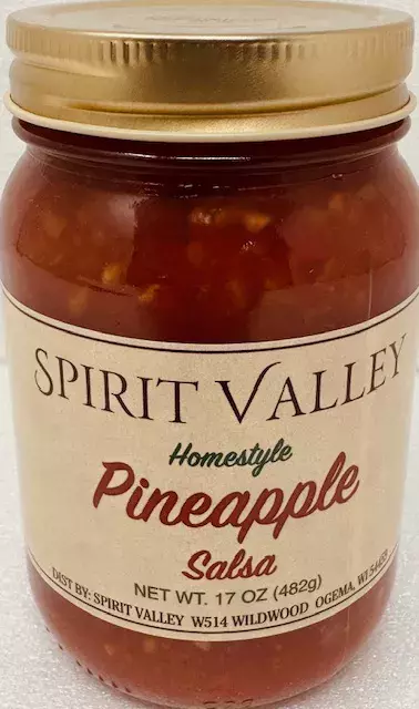 Spirit Valley Pineapple Salsa - 16 oz
