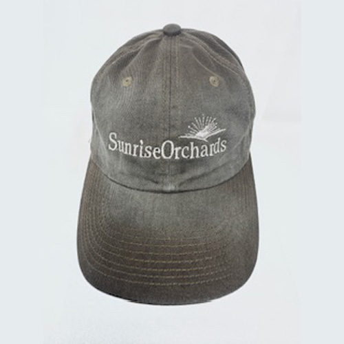 Sunrise Orchards Cap - Brown