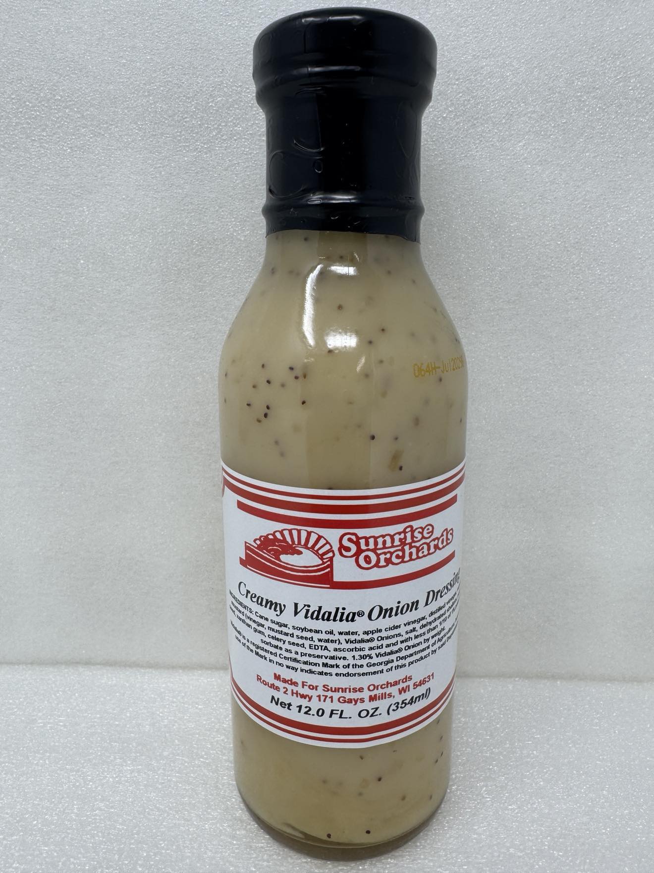 Sunrise Creamy Vidalia Onion Dressing-12 oz