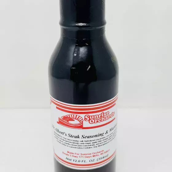 Sunrise Mr. Albert's Steak Seasoning & Marinade 12-oz