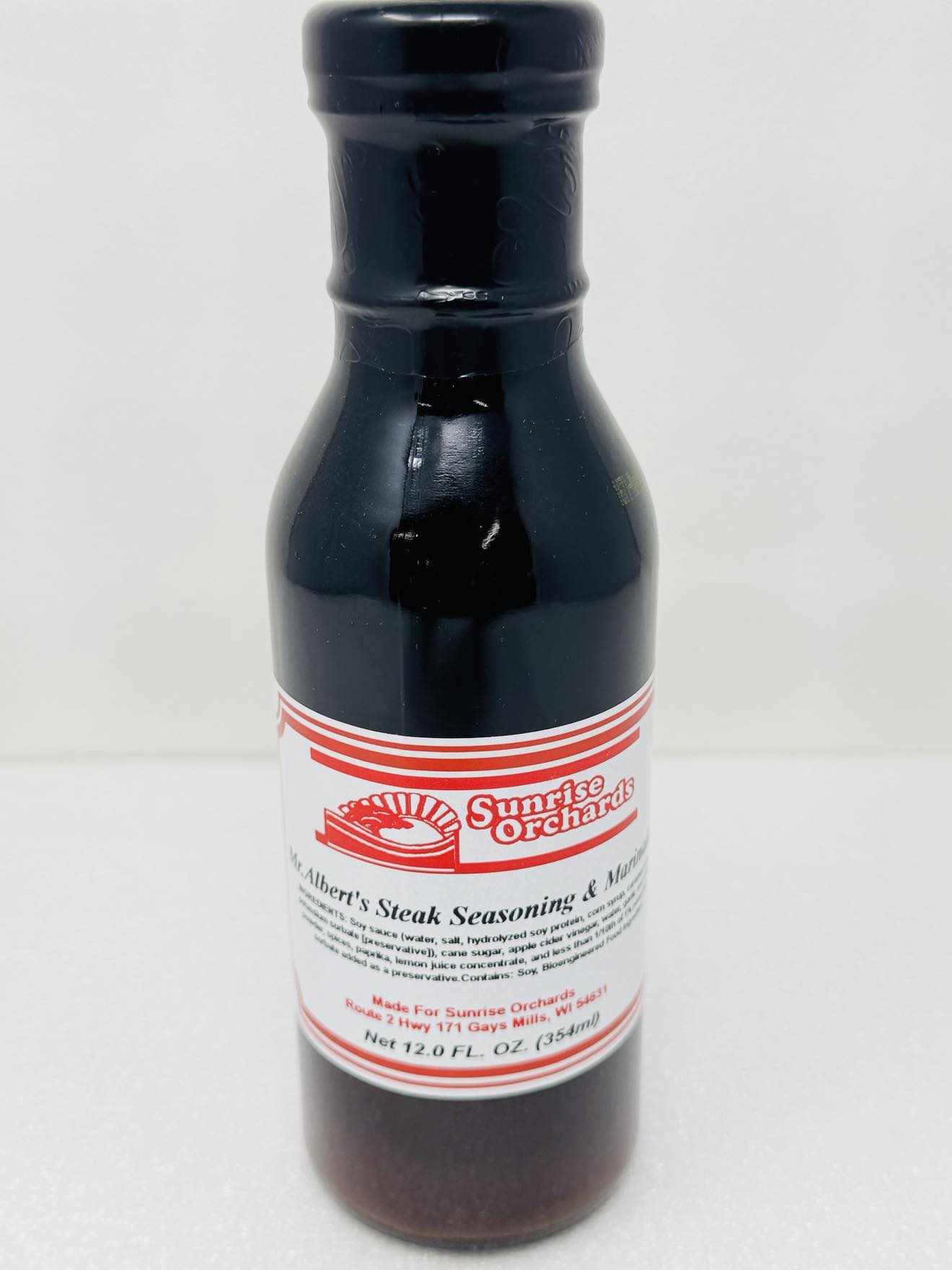 Sunrise Mr. Albert's Steak Seasoning & Marinade 12-oz