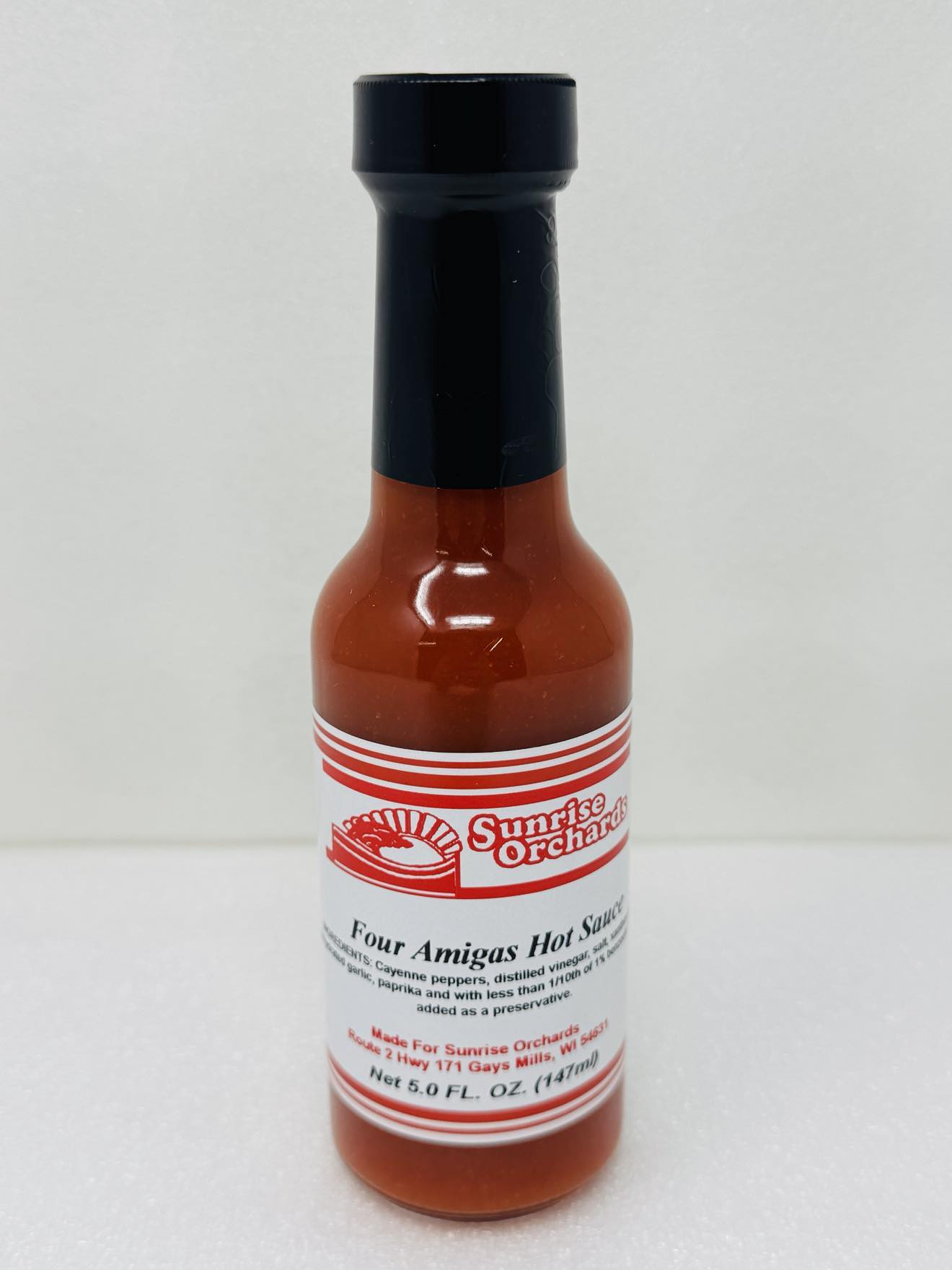 Sunrise Four Amigas Hot Sauce- 5 oz