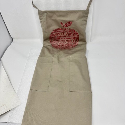 Sunrise Orchards Apron-Beige
