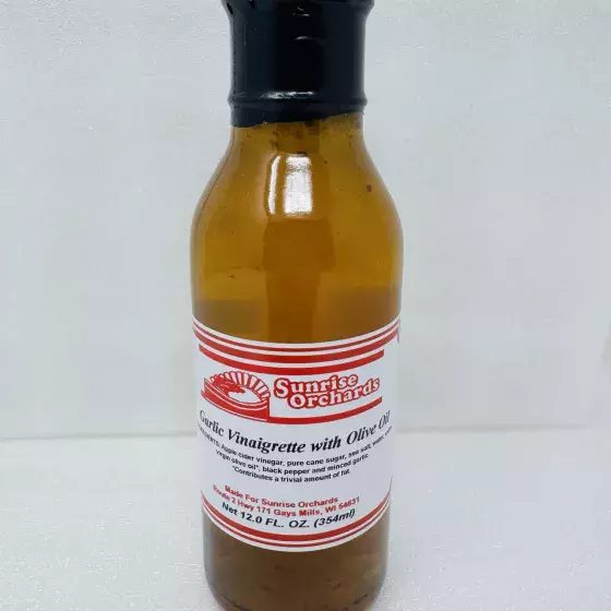Sunrise Garlic Vinaigrette with Olive Oil Dressing-12 oz