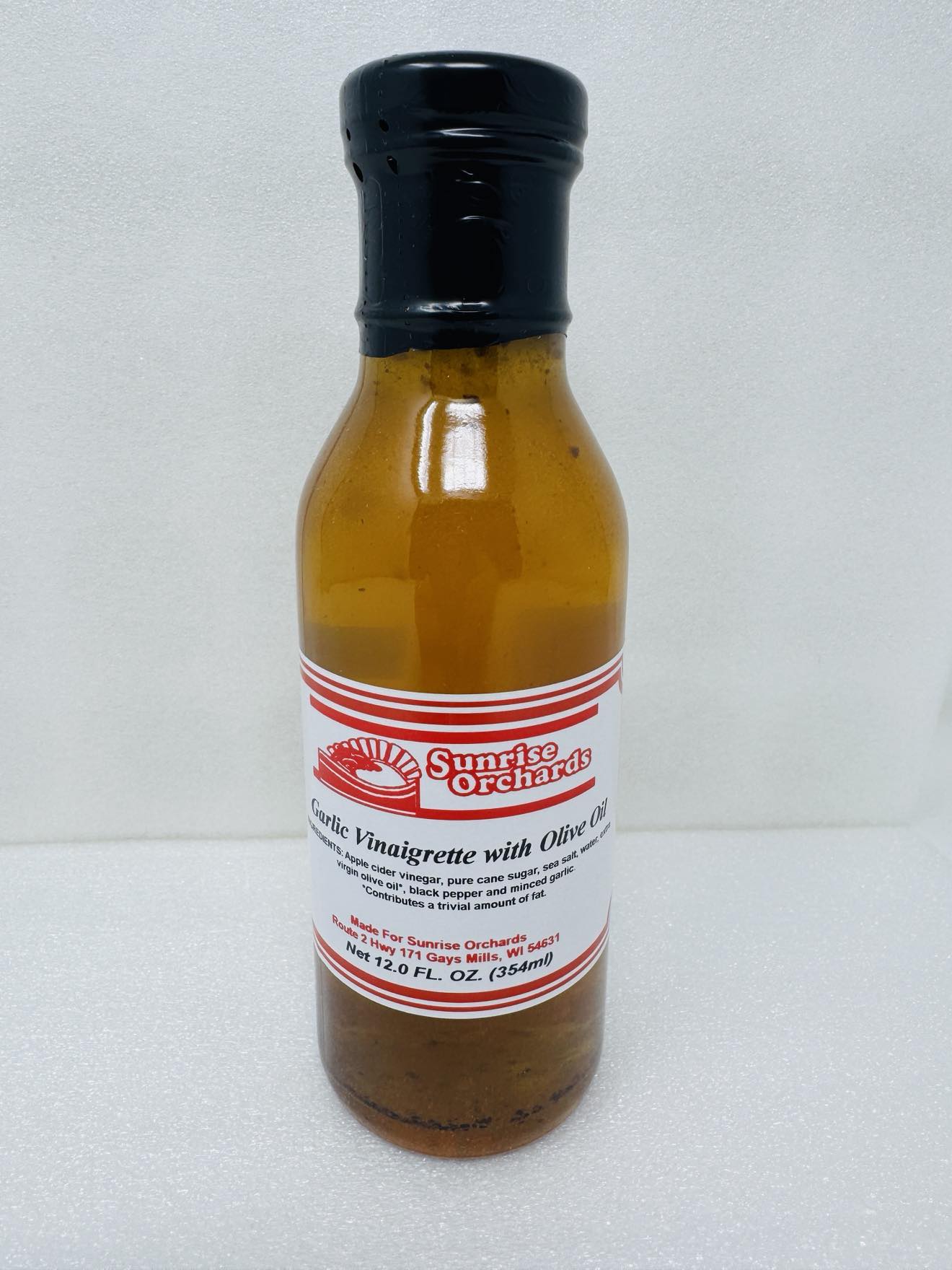 Sunrise Garlic Vinaigrette with Olive Oil Dressing-12 oz