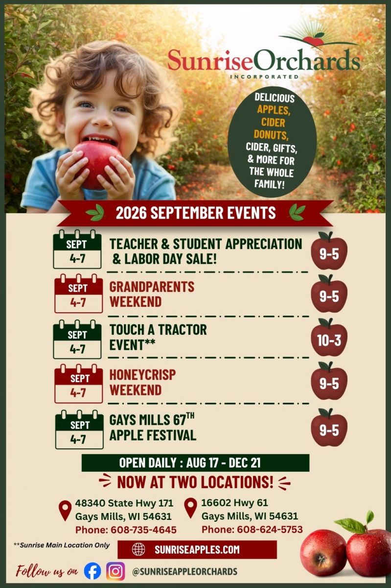 September 2026 Events