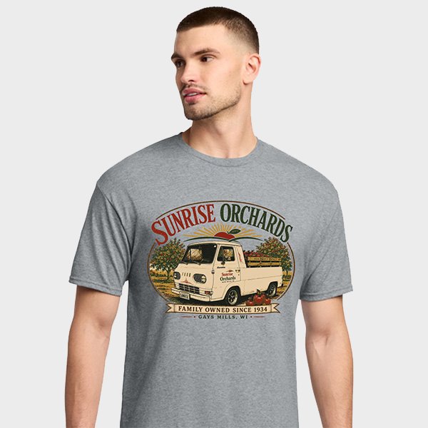 Sunrise Orchards Truck Tshirt