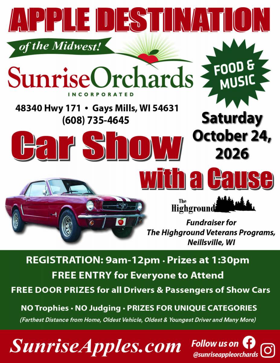 &nbsp;4th Annual Car Show with a Cause